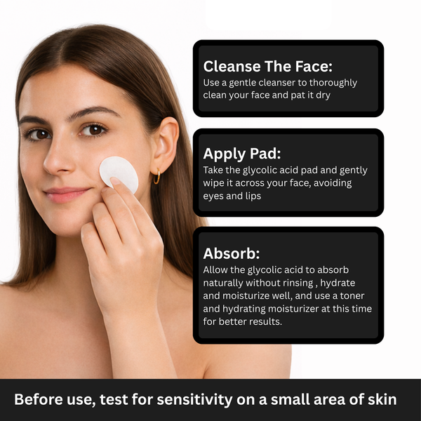 Glycolic Acid Exfoliating Pads